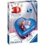 Puzzle 3D cutie inima Frozen 54 piese